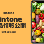 kintone製品情報を一般公開する