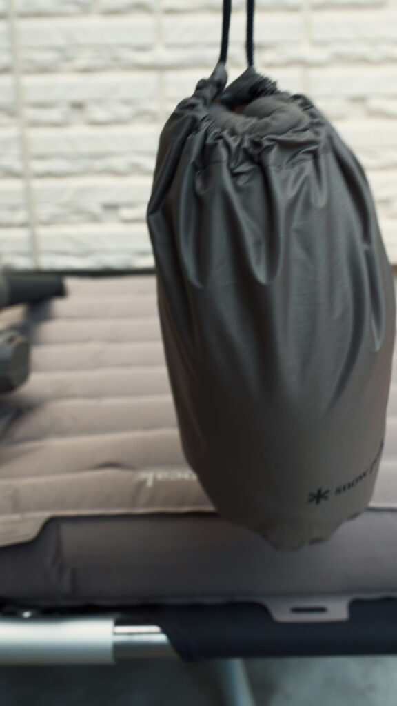 snowpeak airpillow収納サイズ